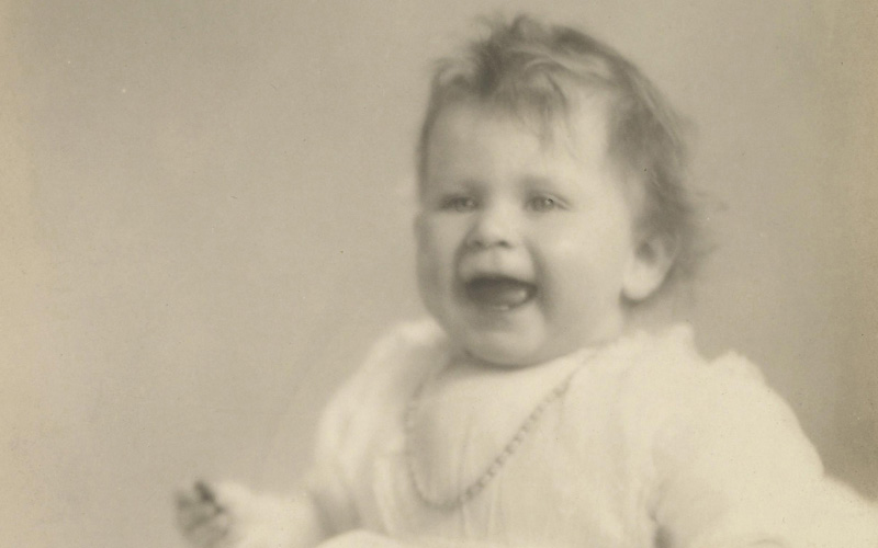 This March 3, 1927 photo provided Wednesday, April 21, 2010 by the Royal Collection shows then-Princess Elizabeth, who later became Britain's Queen Elizabeth II.  The Royal Collection released photos of the future Queen's first portrait sessions on Wednesday to mark her 84th birthday. (AP)