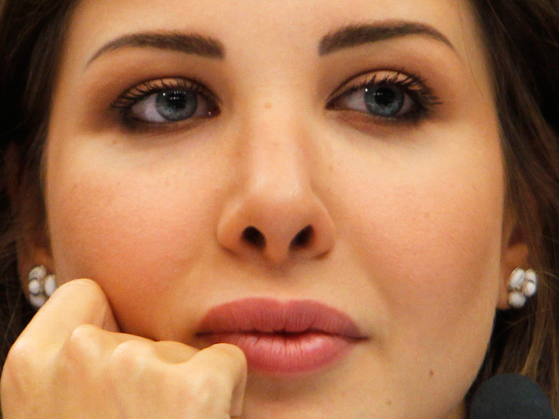 Lebanese singer Nancy Ajram, UNICEF's Regional Goodwill Ambassador for the Middle East and North Africa, attends a meeting with participants of the International Arab Children Congress in Amman. Ajram will be the guest of honour at the 30th International Arab Children Congress which opens today. (REUTERS)