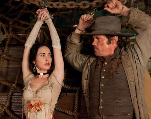 She plays a prostitute, Lilah, who is attracted to disfigured men such as Jonah Hex, played by Josh Brolin. (FILE)