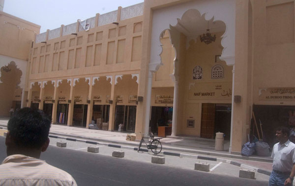 The all-new Naif Souq that was opened on Sunday morning. (Joseph George)