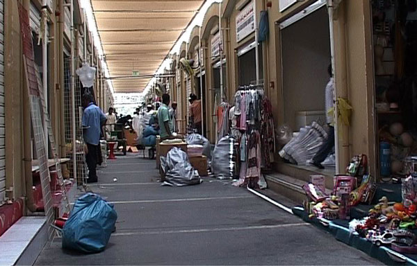 Scenes of traders pakcing to move from the the temporary souq near Nakheel
centre to the new market. (REHNA KC)