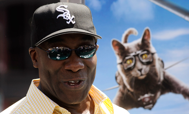 Cast member Michael Clarke Duncan attends the premiere of the film "Cats & Dogs, The Revenge of Kitty Galore" in Los Angeles. (REUTERS)