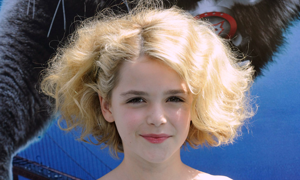 Cast member Kiernan Shipka attends the premiere of the film "Cats & Dogs, The Revenge of Kitty Galore" in Los Angeles. (REUTERS)