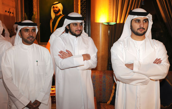 Sheikh Maktoum bin Mohammed Al Maktoum, Dubai Deputy Ruler at the meetings