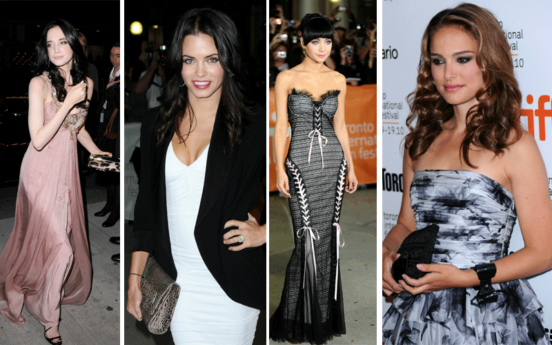 Actresses during the 35th Toronto International Film Festival. (AFP)