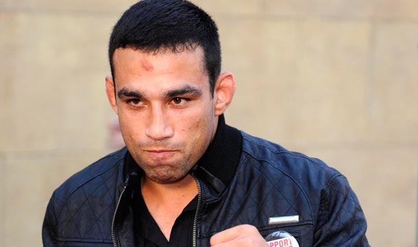 Brazilian heavyweight boxer and star from Strikeforce MMA, Fabricio Werdum strikes a boxing pose at the arrivals for the premiere of the horror movie Hatchet II at the Egyptian Theatre in Hollywood, California USA. Hatchet II is a slasher film, directed, written and produced by Adam Green and takes place in the Louisiana bayou. Hatchet II is unrated horror movie with extreme violence. (EPA)