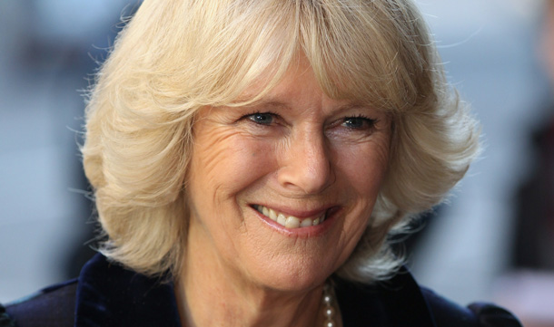 Camilla, Duchess of Cornwall arrives at the Apollo Theatre in London, England. After much speculation, Clarence House today announced the engagement of Prince William to Kate Middleton. The couple will get married in either the Spring or Summer of next year and continue to live in North Wales while Prince William works as an air sea rescue pilot for the RAF. The couple became engaged during a recent holiday in Kenya having been together for eight years. (GETTY IMAGES)