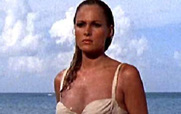 Ursula Andress as Honey Rider in “Dr. No”. (INTERNET SOURCE)