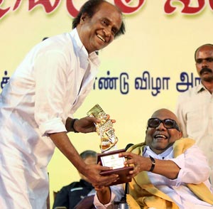 In 1995 Rajinikanth announced that he is willing to support the Congress party after meeting Prime Minister Narasimha Rao. In 1996, when the Congress Party decided to align with AIADMK, Rajinikanth supported DMK-TMC alliance. (SOURCE:NDTV)