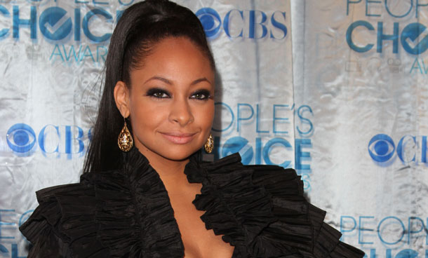 Singer Raven Symone arrives at the People's Choice Awards in Los Angeles, California. (AFP)