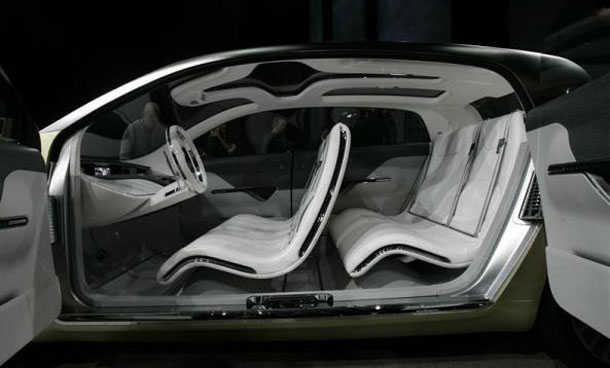 The interior of the Ford Lincoln 'C' Concept vehicle at the North American International Auto Show in Detroit. (REUTERS)