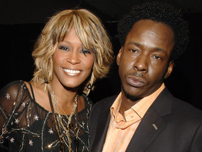 When Bobby Brown and Whitney Houston faced off in a battle to determine custody of their daughter, Houston was eventually awarded sole custody in 2007. (GETTY IMAGES)