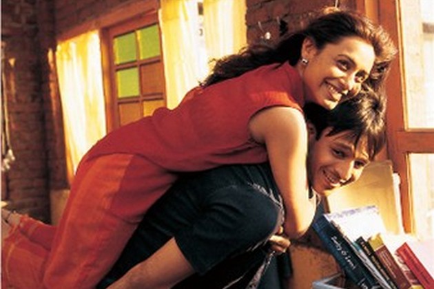 Saathiya: Rani played Suhani opposite Vivek Oberoi. She won the Filmfare Critics Award for Best Performance for this film. (AGENCIES)