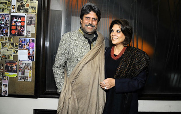 Kapil Dev led India to World Cup glory in 1983 but at home, the captaincy belongs to wife Romi. (AGENCIES)