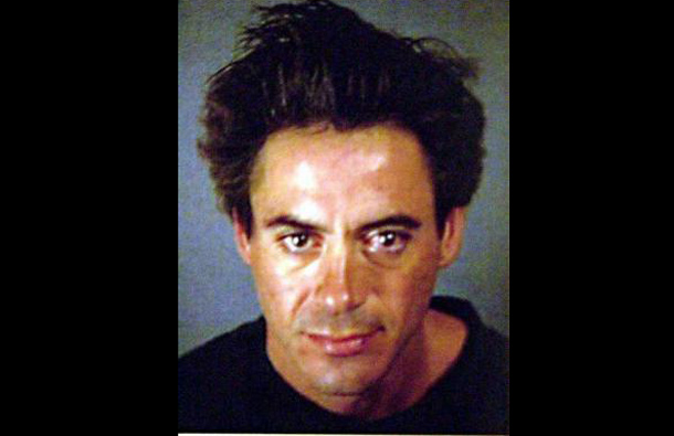 Actor Robert Downey Jr. is shown in a November 25, 2000 police booking photo. (REUTERS)