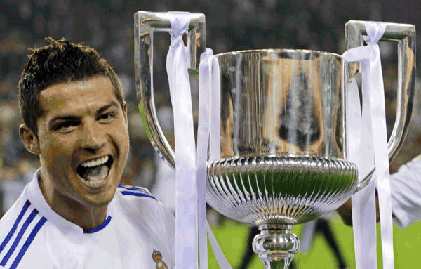 GIF: Cristiano Ronaldo Red Card In Copa Del Rey Final