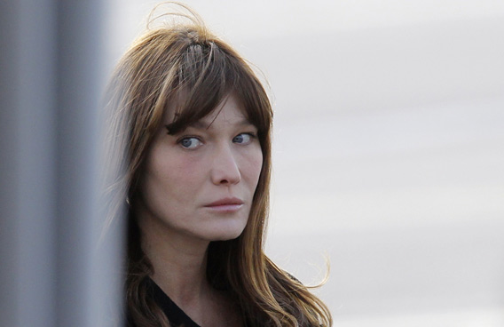 Carla Bruni 'besotted' after becoming aunt to African baby will