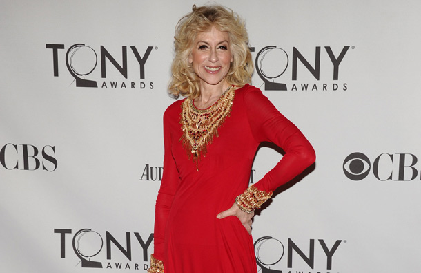 Judith Light arrives at the 65th annual Tony Awards in New York. (AP)