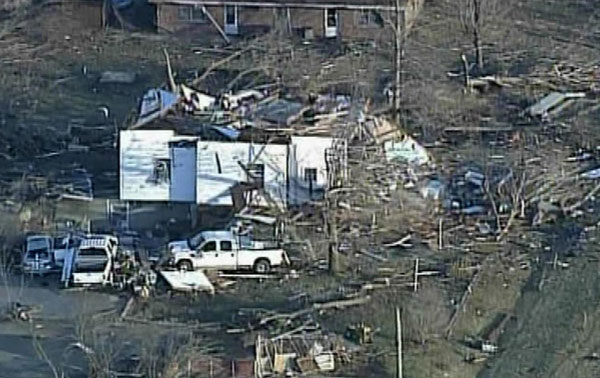 27 dead, one town 'gone' as tornadoes rip US - News - World - Emirates24|7