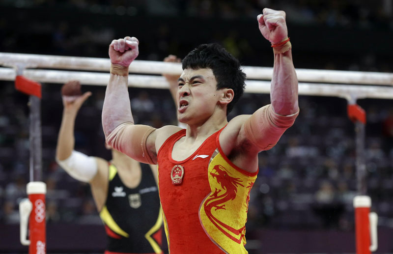 Feng Zhe crowned parallel bars champion - Sports - Other - Emirates24|7