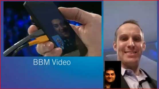 'First Ever' Video Call made by a BB Z10