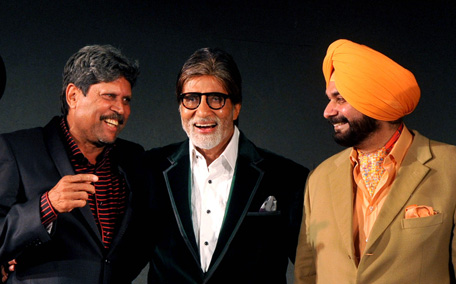It's Cricket: Amitabh Bachchan, Kapil, Sidhu - News in Images ...