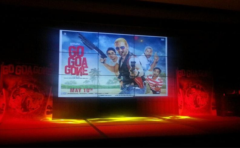 The music launch of 'Go Goa Gone'. (Twitter:@GoGoaGoneMovie)