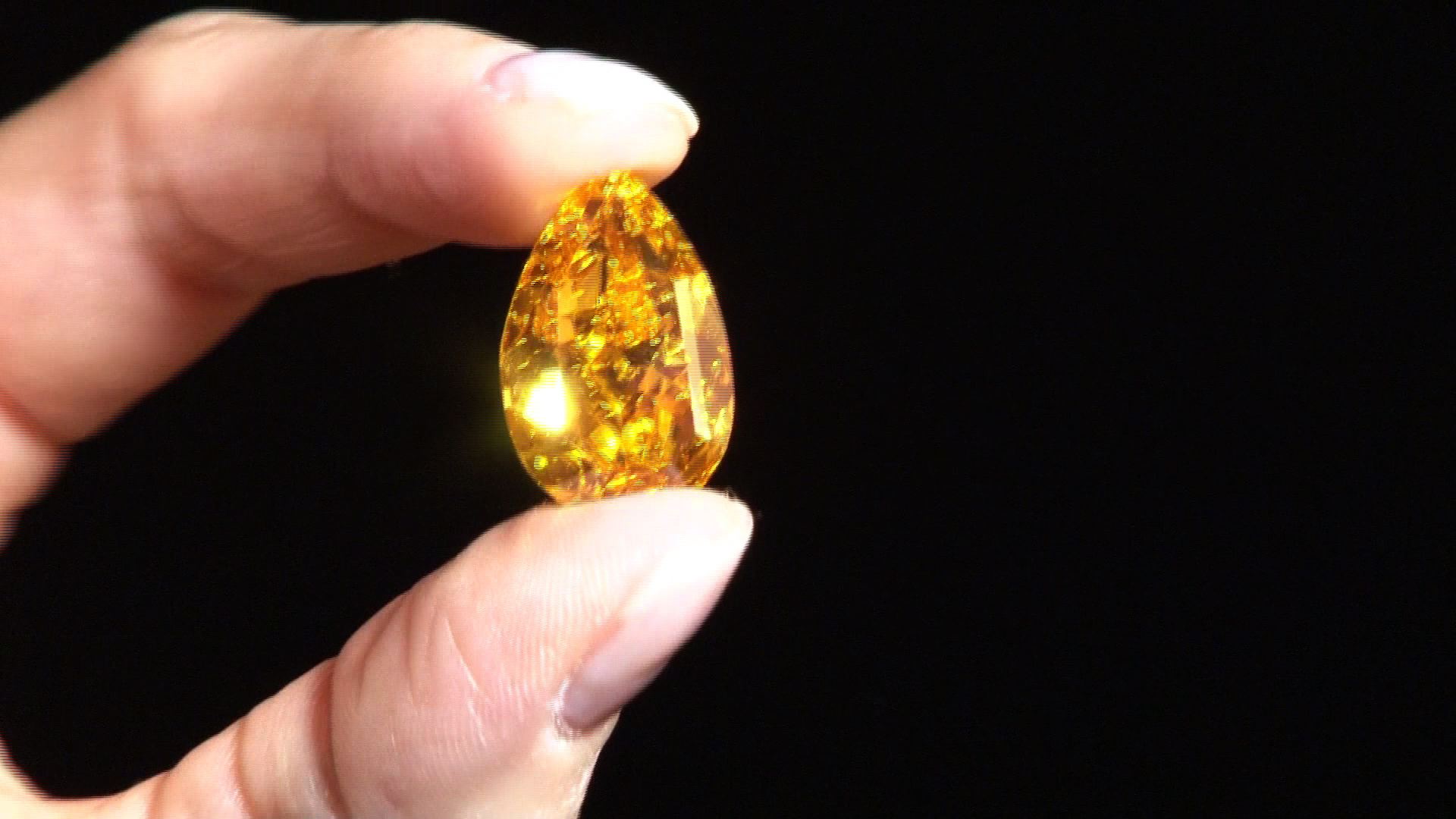 Christie's auctions world's largest orange diamond - Videos - Business ...