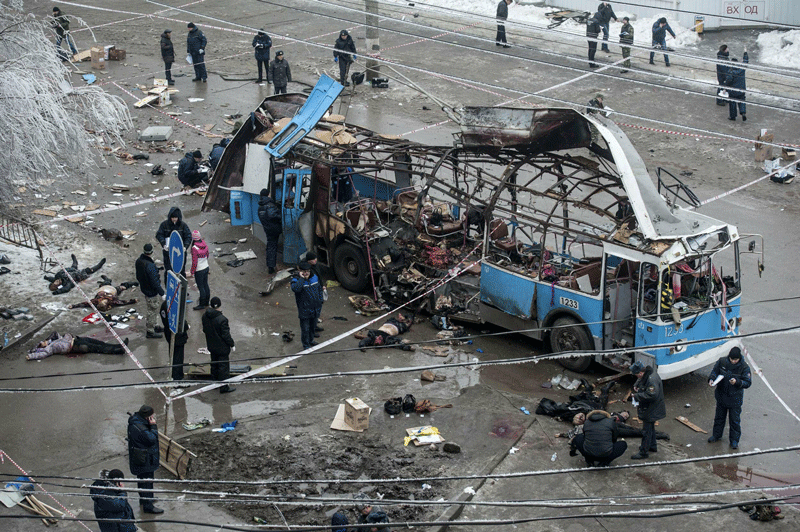 Second Suicide Bomber In Russia Kills 14 On Bus - News - Region ...