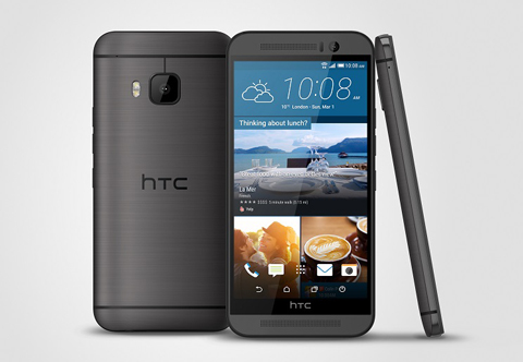 The new HTC One M9. (Supplied)