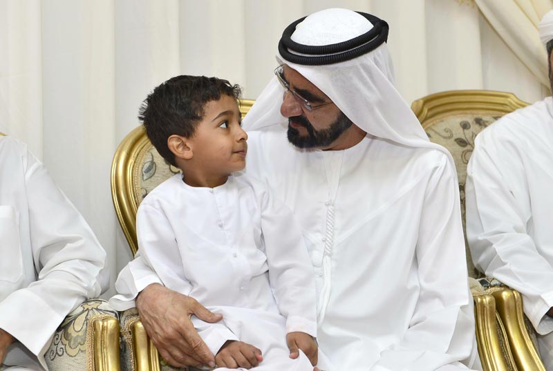 Sheikh Mohammed in Rashid Al Maktoum offered his condolences on the death of Emirati serviceman Saeed Salem Masoud Al Seraidi in Fujeirah on Thursday. (Wam)