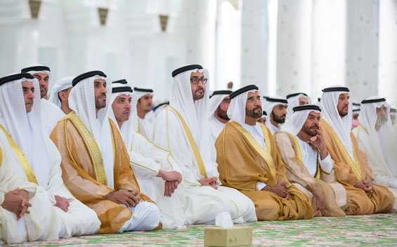 Mohamed bin Zayed receives Eid Al Adha well-wishers - News - Government ...