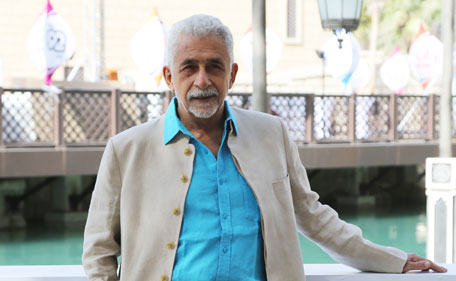 Indian actor Naseeruddin Shah at the 12th edition of Dubai International Film Festival. (Supplied)