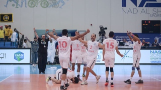 Photo: NAS Ramadan Sports: Fohood Zabeel, MRMR-2 qualify for volleyball semis