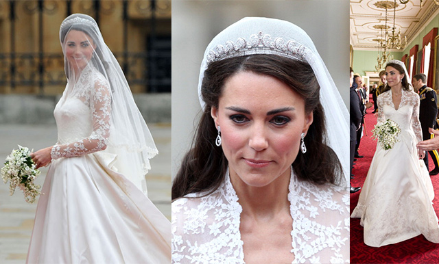 Duchess Catherine's wedding dress is one of the most expensive dresses ...