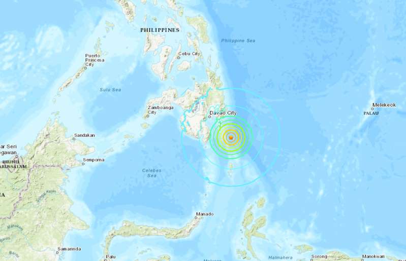 6.9 magnitude quake strikes off Philippines, tsunami warning withdrawn ...