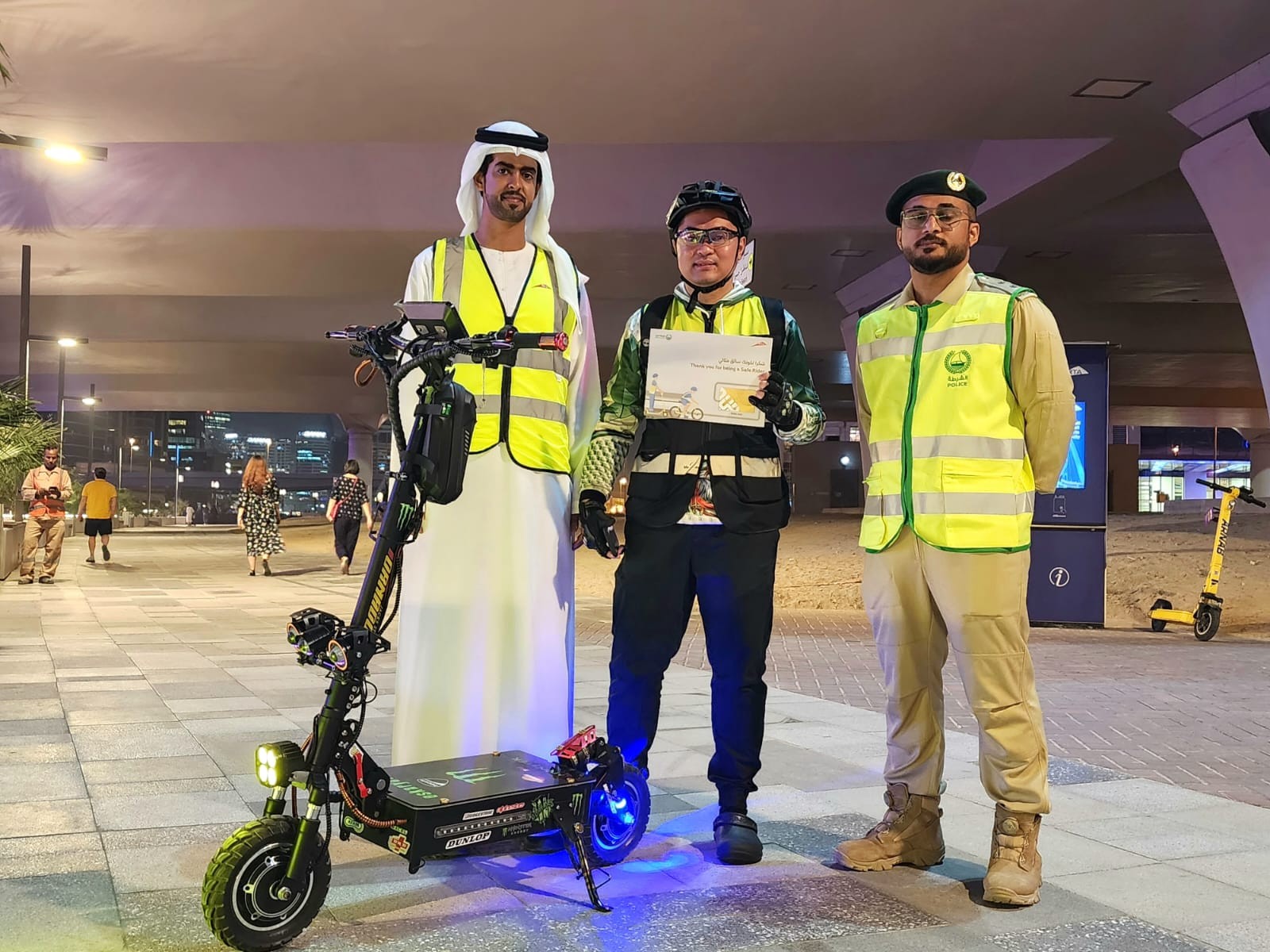 RTA and Dubai Police launch awareness campaign targeting e-scooter and ...