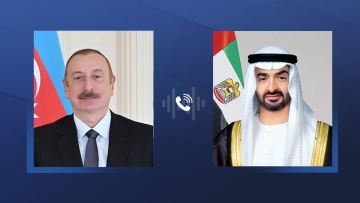 Photo: Presidents of UAE, Azerbaijan discuss bilateral cooperation