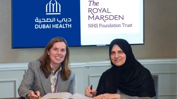 Photo: Dubai Health partners with The Royal Marsden to advance clinical development at the Hamdan Bin Rashid Cancer Hospital