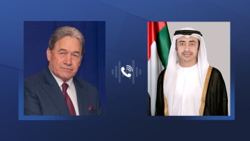 Photo: Abdullah bin Zayed, New Zealand’s FM discuss bilateral ties over phone