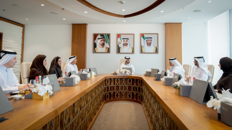 Photo: Mansoor bin Mohammed chairs DSC meeting, reviews performance of sports sector in Dubai over 2023-2024 season