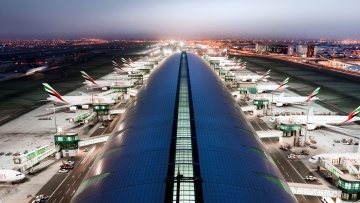 Photo: DXB Airport operates normally following global system outage