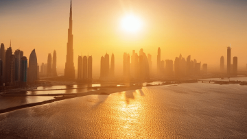 Photo: UAE Weather Alert: Drops in Temperature, Dust, and Rain Expected
