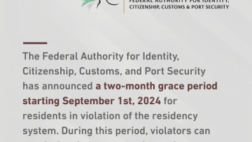 Photo: UAE Grants Two-Month Grace Period for Residency Violators to Regularize Their Status Starting Next September
