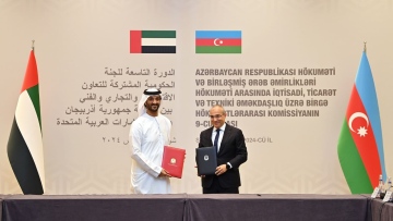 Photo: UAE, Azerbaijan agree to develop economic partnership