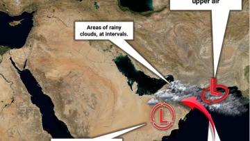 Photo: UAE Weather Forecast: Cloudy Skies and Rain Chances from August 5-8, 2024