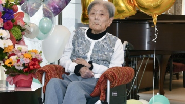 Photo: 116-year-old Japanese in line to be named world's oldest living person