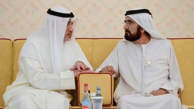 Photo: Mohammed bin Rashid and Kuwait’s First Deputy Prime Minister discuss ways to bolster strategic partnership