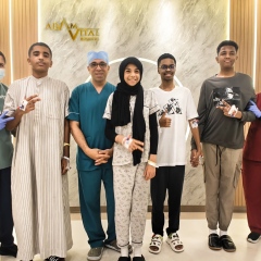 Photo: New medical achievement in Dubai: Eleven Successful Scoliosis Surgeries in Three Days