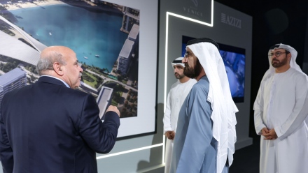 Photo: Mohammed bin Rashid reviews Azizi Developments’ cultural district project in Dubai South